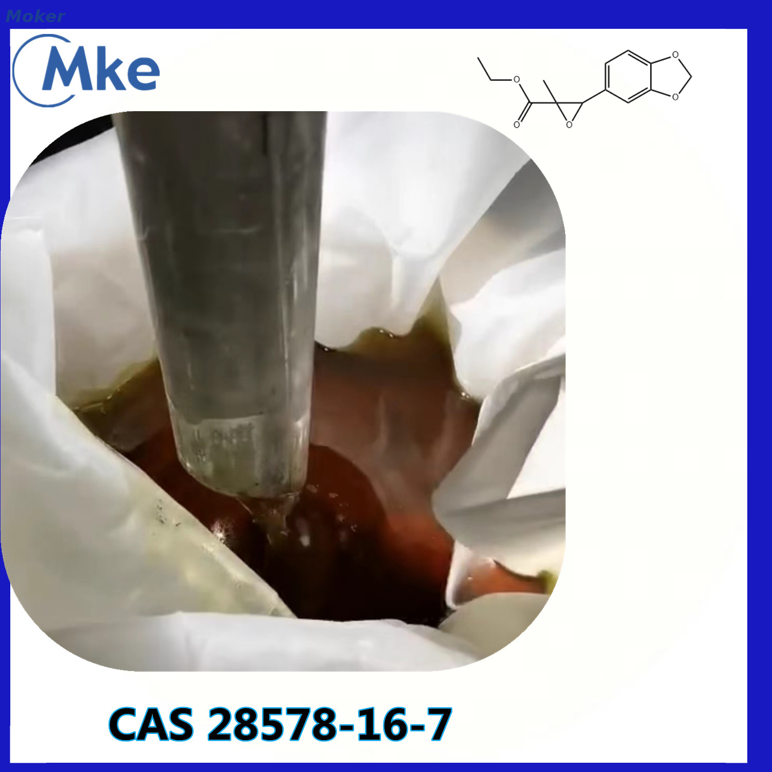 Cas 28578-16-7 Pmk Olie Recept Pmk Ethyl Glycidate Poeder
